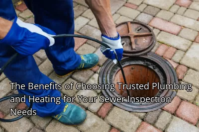 The Benefits of Choosing Trusted Plumbing and Heating for Your Sewer Inspection Needs The Benefits of Choosing Trusted Plumbing and Heating for Your Sewer Inspection Needs