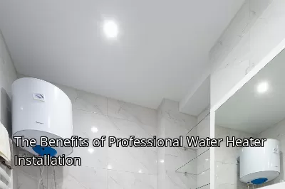 The Benefits of Professional Water Heater Installation