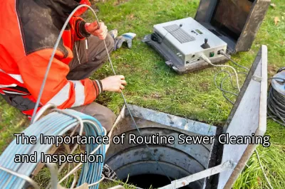 The Importance of Routine Sewer Cleaning and Inspection