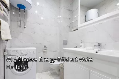 Why Choose Energy-Efficient Water Heaters?