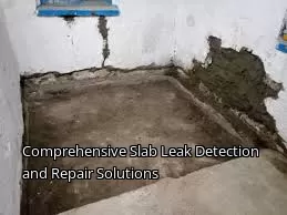 Comprehensive Slab Leak Detection and Repair Solutions