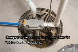Comprehensive Sump Pump Services for White Center Residents
