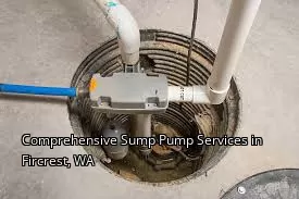 Comprehensive Sump Pump Services in Fircrest, WA