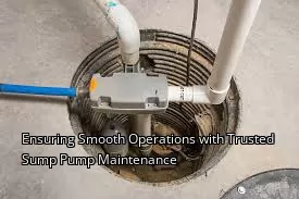 Ensuring Smooth Operations with Trusted Sump Pump Maintenance