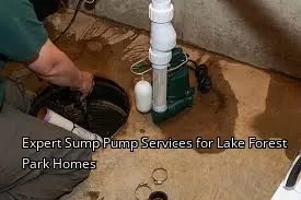 Expert Sump Pump Services for Lake Forest Park Homes