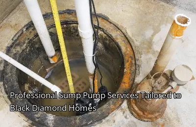 Professional Sump Pump Services Tailored to Black Diamond Homes