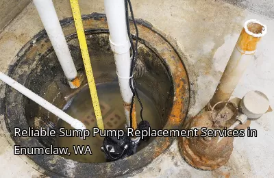 Reliable Sump Pump Replacement Services in Enumclaw, WA