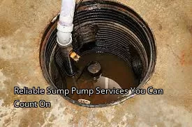 Reliable Sump Pump Services You Can Count On