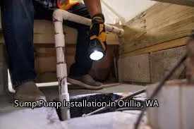 Sump Pump Installation in Orillia, WA
