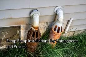 Sump Pump Installation: Key Components and Process