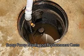 Sump Pump Repair and Replacement Costs
