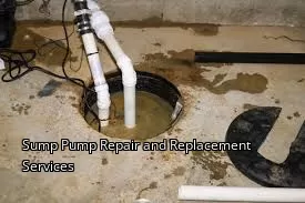 Sump Pump Repair and Replacement Services