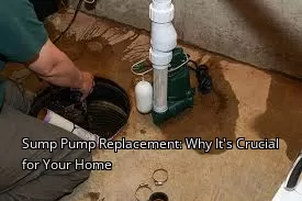 Sump Pump Replacement: Why It's Crucial for Your Home