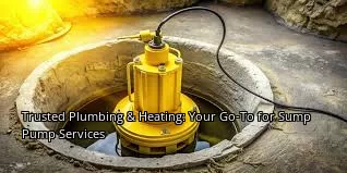 Trusted Plumbing & Heating: Your Go-To for Sump Pump Services