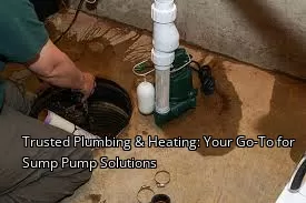 Trusted Plumbing & Heating: Your Go-To for Sump Pump Solutions