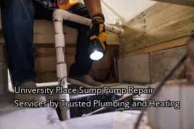 University Place Sump Pump Repair Services by Trusted Plumbing and Heating