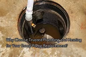 Why Choose Trusted Plumbing and Heating for Your Sump Pump Replacement?