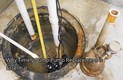 Why Timely Sump Pump Replacement is Essential