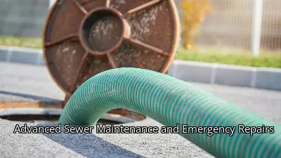 Advanced Sewer Maintenance and Emergency Repairs