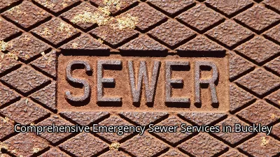Comprehensive Emergency Sewer Services in Buckley