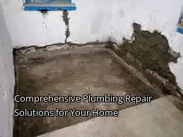 Comprehensive Plumbing Repair Solutions for Your Home