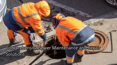 Comprehensive Sewer Maintenance and Repair Solutions