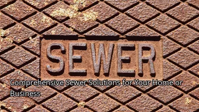 Comprehensive Sewer Solutions for Your Home or Business