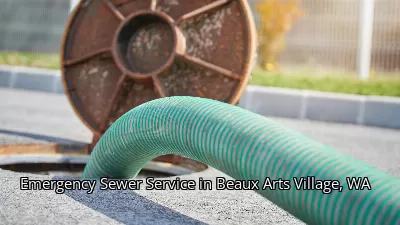 Emergency Sewer Service in Beaux Arts Village, WA