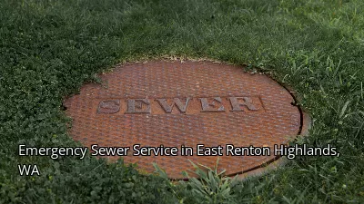 Emergency Sewer Service in East Renton Highlands, WA