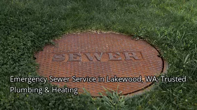 Emergency Sewer Service in Lakewood, WA: Trusted Plumbing & Heating