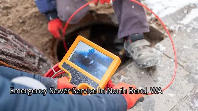 Emergency Sewer Service in North Bend, WA
