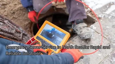 Emergency Sewer Service in North Seattle: Rapid and Reliable Solutions