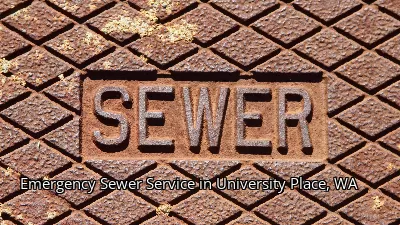 Emergency Sewer Service in University Place, WA