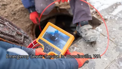 Emergency Sewer Service in Woodinville, WA