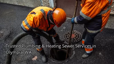 Trusted Plumbing & Heating Sewer Services in Olympia, WA