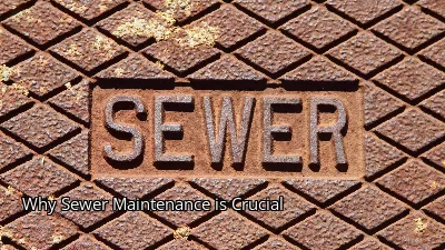 Why Sewer Maintenance is Crucial