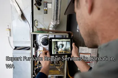 Expert Furnace Repair Services in Carnation, WA