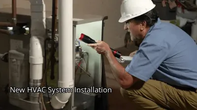 New HVAC System Installation New HVAC System Installation