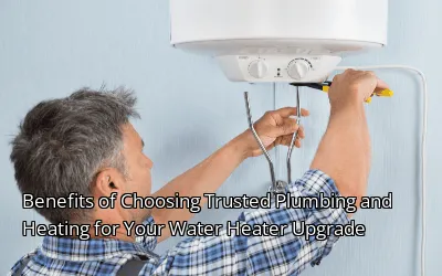 Benefits of Choosing Trusted Plumbing and Heating for Your Water Heater Upgrade Benefits of Choosing Trusted Plumbing and Heating for Your Water Heater Upgrade