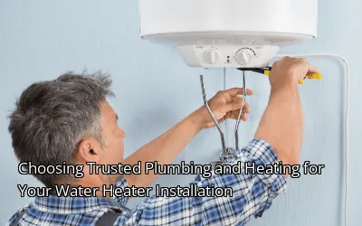 Choosing Trusted Plumbing and Heating for Your Water Heater Installation Choosing Trusted Plumbing and Heating for Your Water Heater Installation