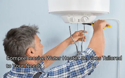 Comprehensive Water Heater Services Tailored to Your Needs Comprehensive Water Heater Services Tailored to Your Needs