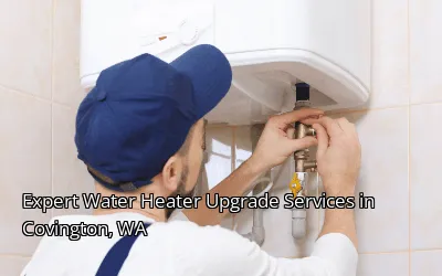 Expert Water Heater Upgrade Services in Covington, WA Expert Water Heater Upgrade Services in Covington, WA