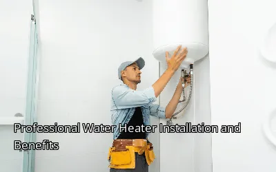 Professional Water Heater Installation and Benefits Professional Water Heater Installation and Benefits