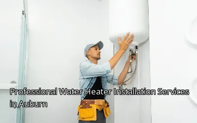Professional Water Heater Installation Services in Auburn