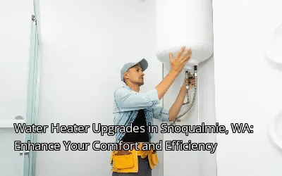 Water Heater Upgrades in Snoqualmie, WA: Enhance Your Comfort and Efficiency Water Heater Upgrades in Snoqualmie, WA: Enhance Your Comfort and Efficiency