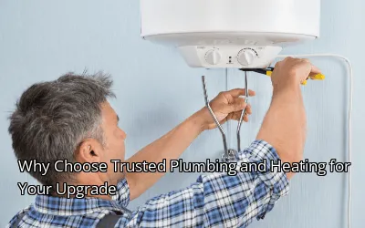 Why Choose Trusted Plumbing and Heating for Your Upgrade Why Choose Trusted Plumbing and Heating for Your Upgrade