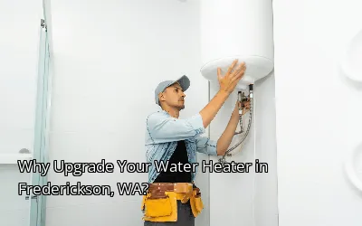 Why Upgrade Your Water Heater in Frederickson, WA? Why Upgrade Your Water Heater in Frederickson, WA?